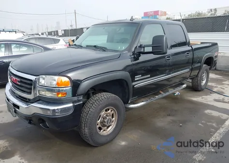 2006 GMC Sierra 2500Hd Slt from USA, damaged, VIN 1GTHK23D26F208412